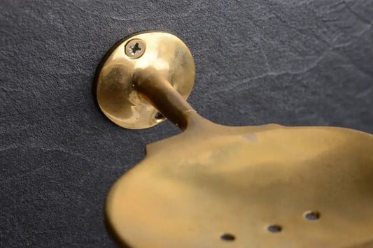 Brass Soap Dish – Unlacquered Brass Wall Mount Soap Dish