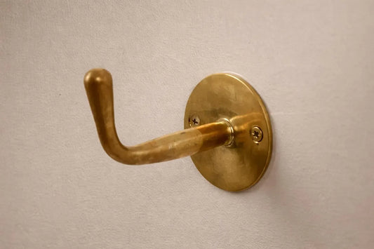 brass hanger hook modern interior setup