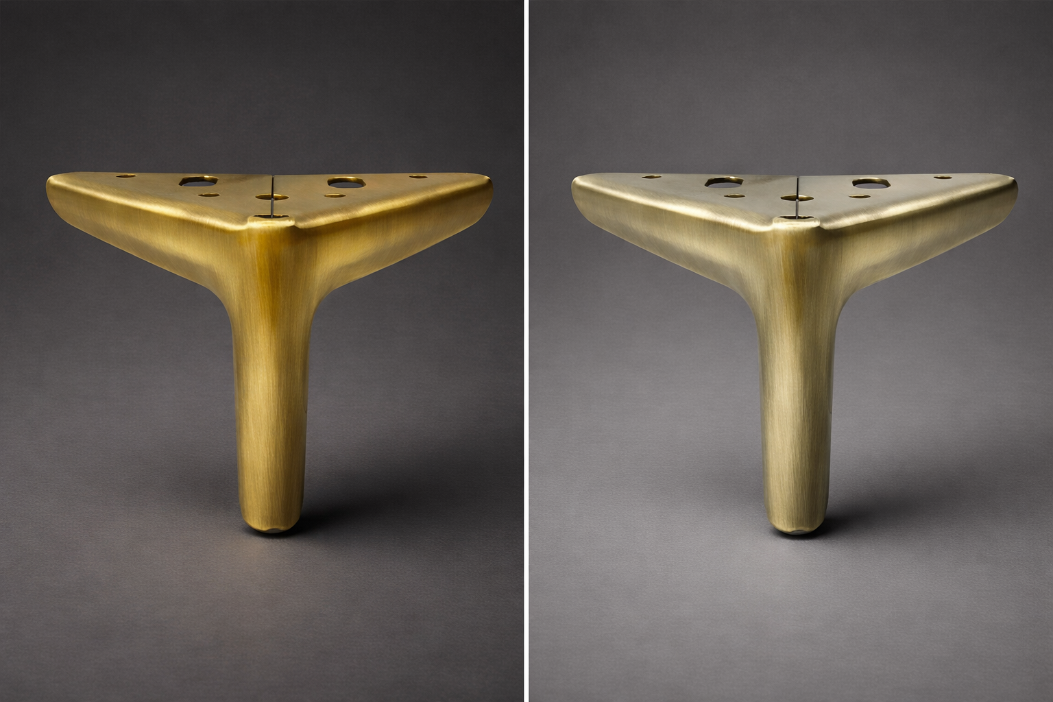 solid brass sofa legs handcrafted finish