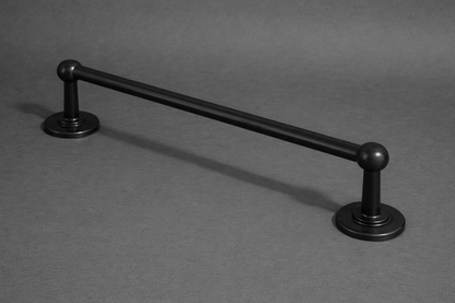 brass towel rail minimalist interior styling