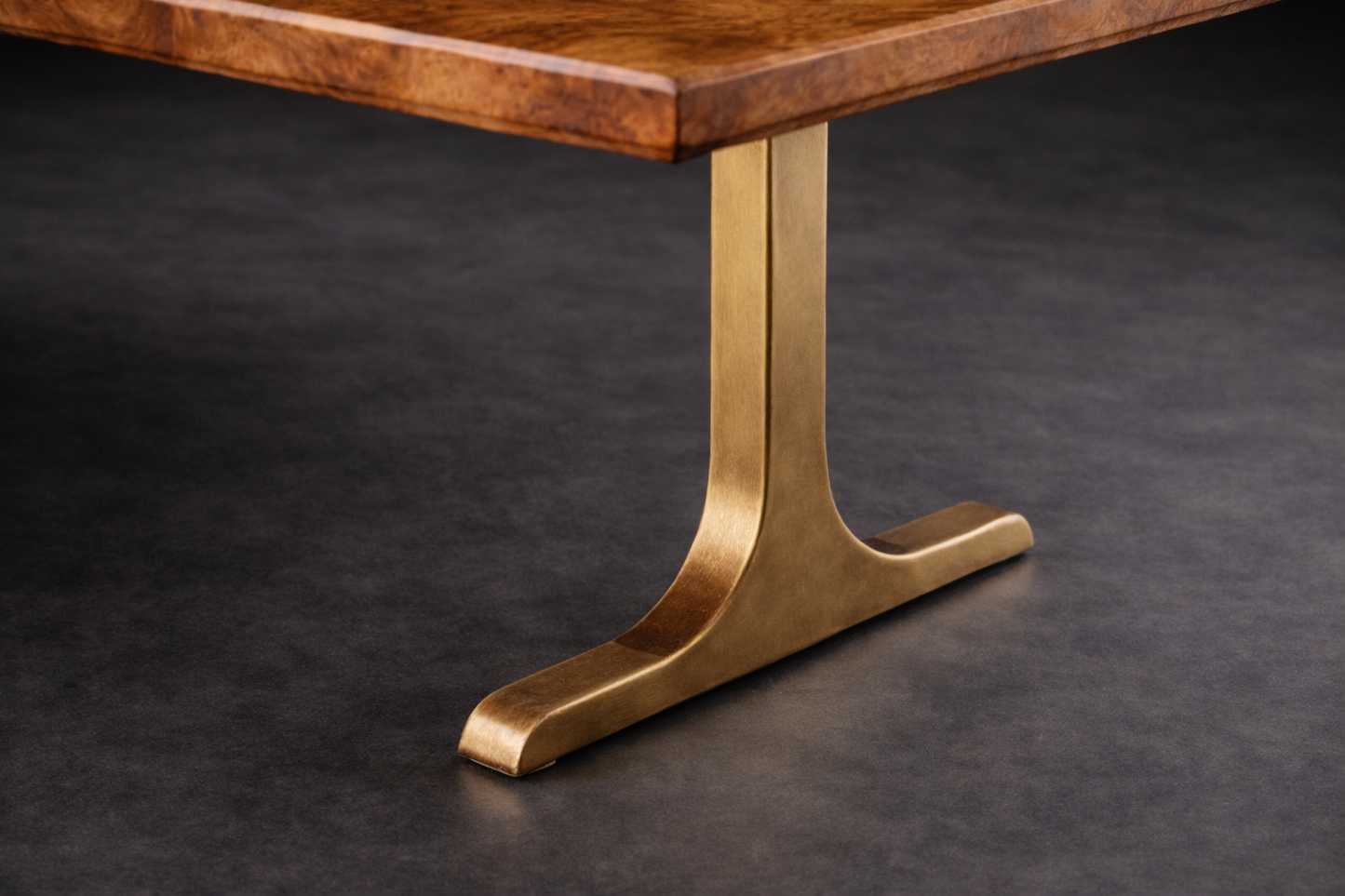 Solid Brass Table Legs, Polished Brass Table Stands