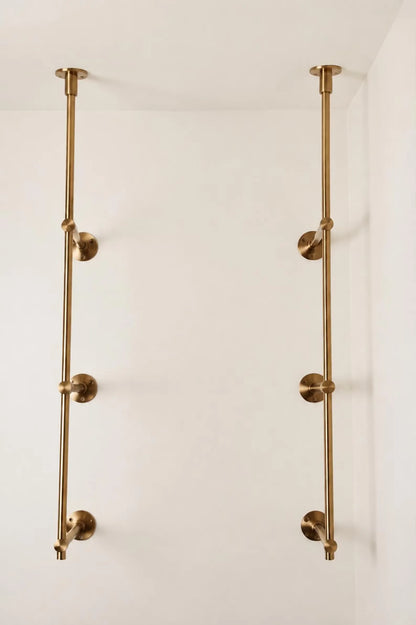 Brass Bistro Shelf, Wall & Ceiling Mount Shelves
