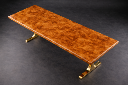 Solid Brass Table Legs, Polished Brass Table Stands