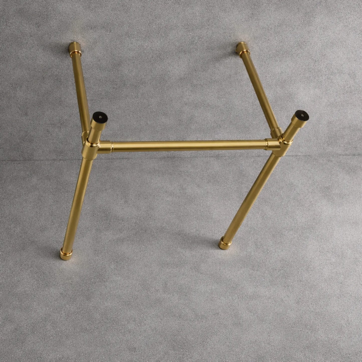 polished brass bathroom vanity frame