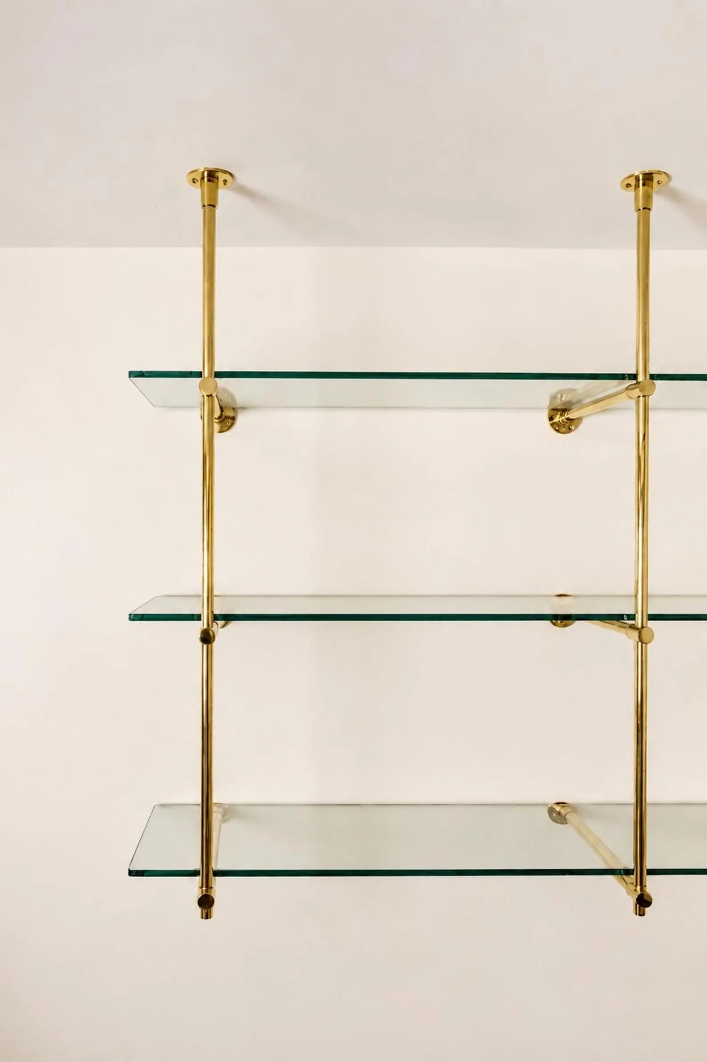 Brass Bistro Shelf, Wall & Ceiling Mount Shelves