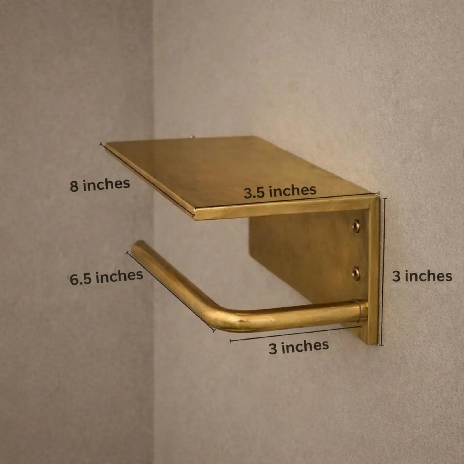brass toilet holder bathroom styling