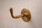 solid brass wall hook bathroom styling