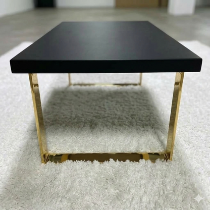 flat solid brass table legs handcrafted design