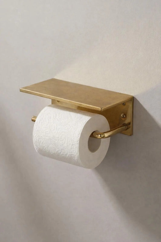 Brass Toilet Paper Holder