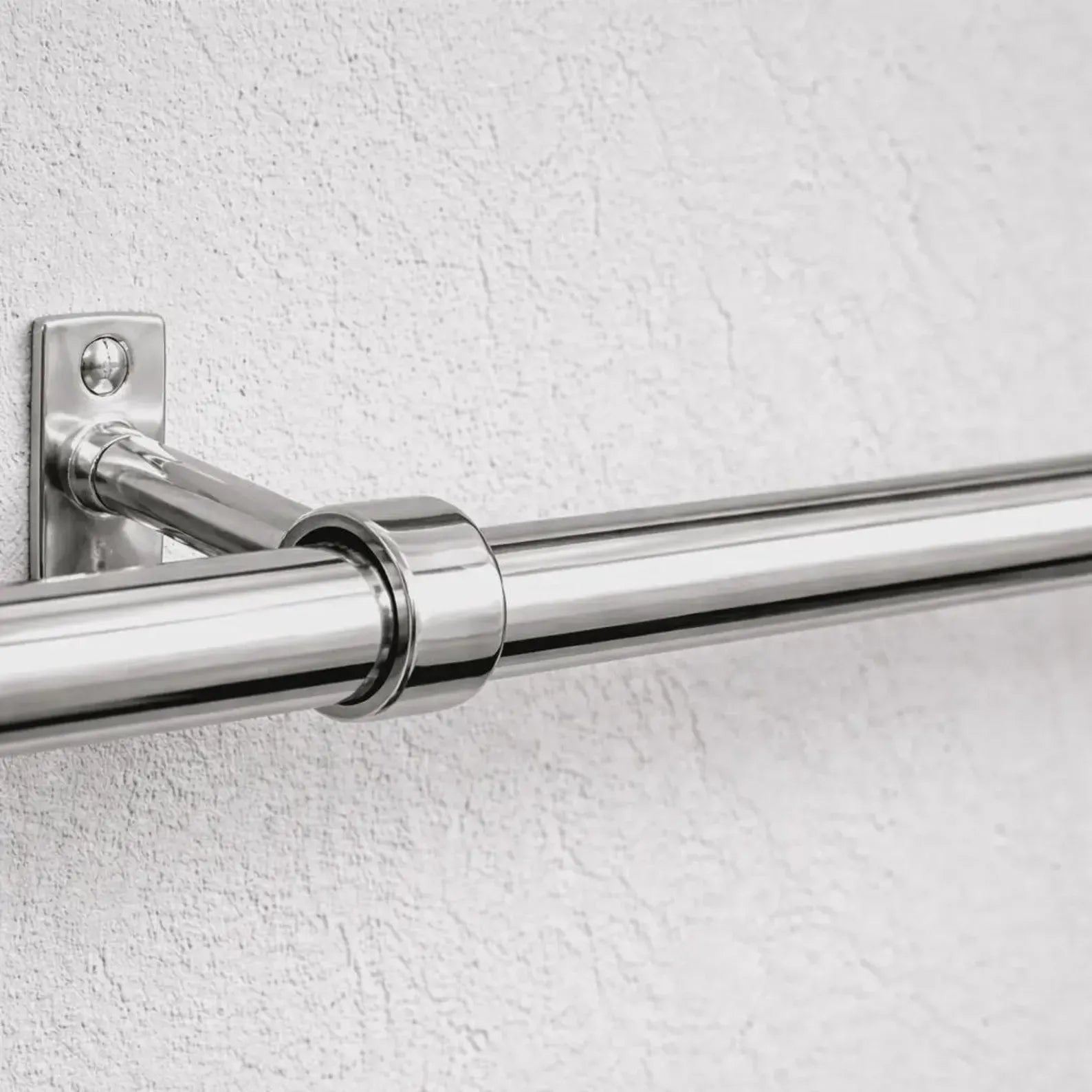 brass pot rail with hooks kitchen wall rail