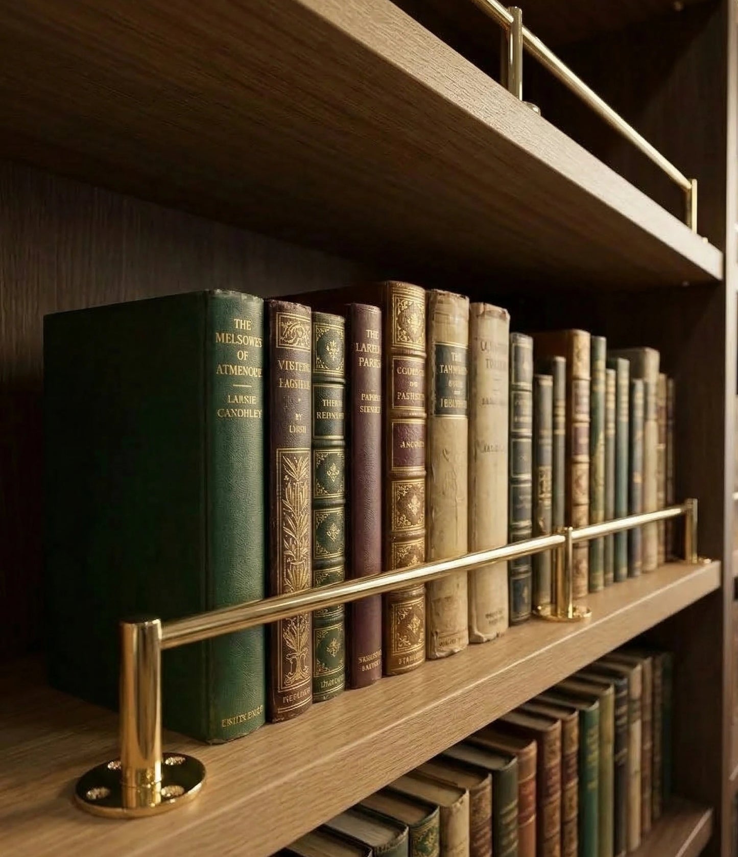 brass shelf rail solid brass cabinet rail