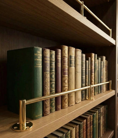 brass shelf rail solid brass cabinet rail