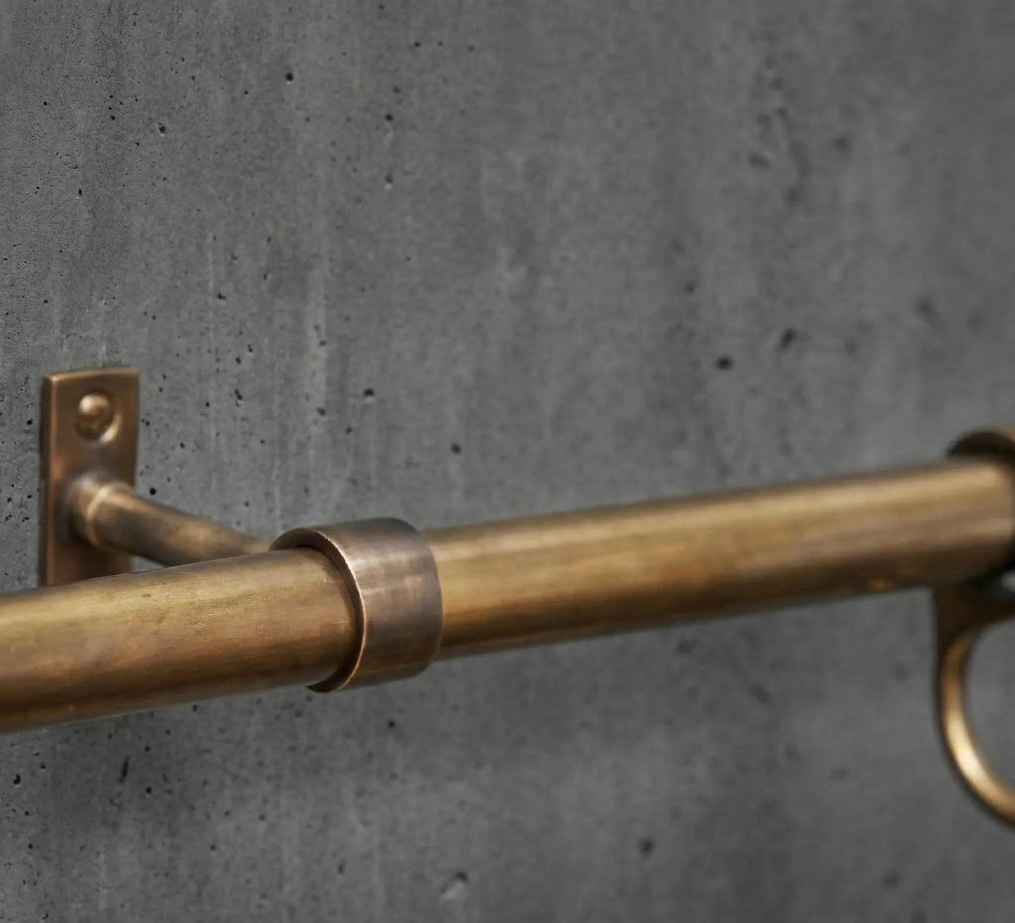 brass pot rack with hooks unlacquered kitchen rail