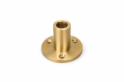 Solid Brass Wall Mounted Shelf Rail | Kitchen Shelving & Brass Hardware