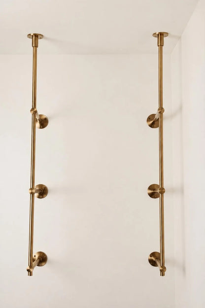 Brass Bistro Shelf, Wall & Ceiling Mount Shelves