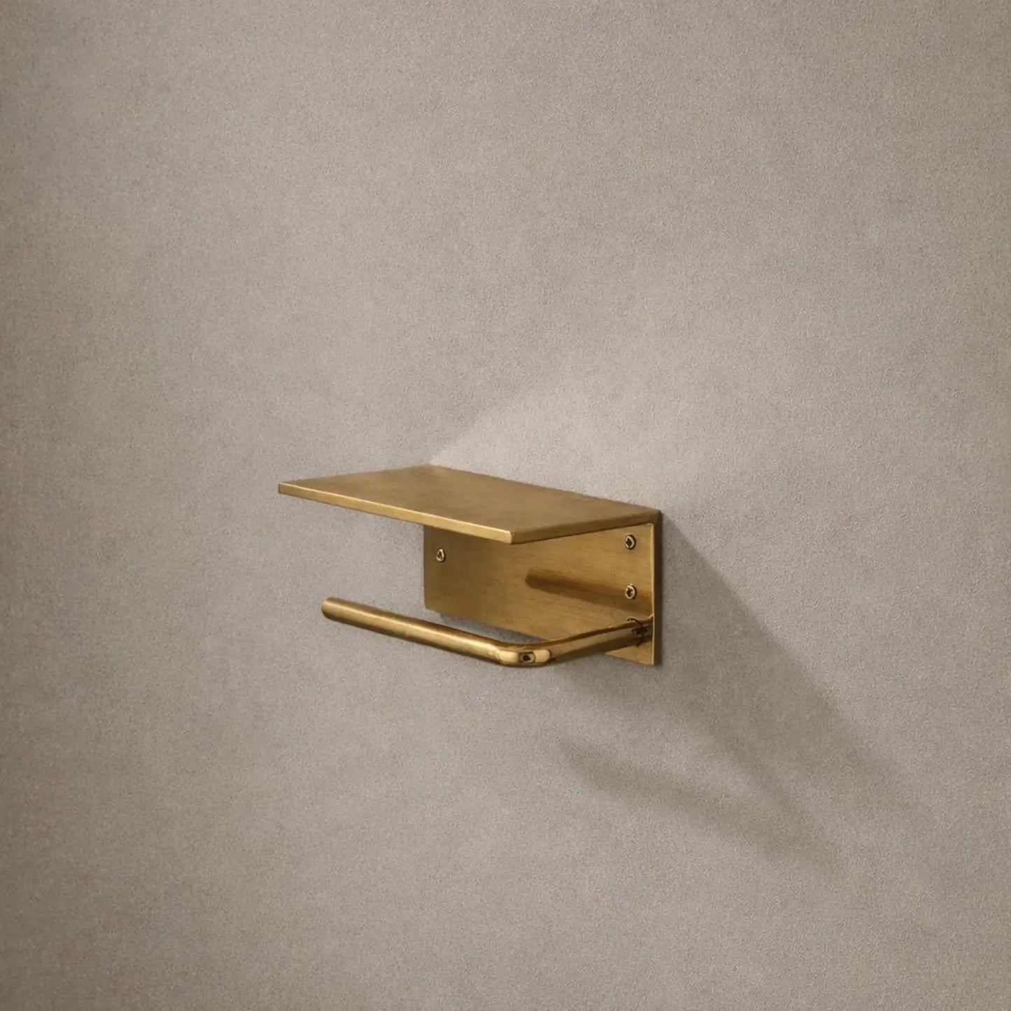 solid brass toilet paper holder modern desig