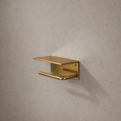solid brass toilet paper holder modern desig