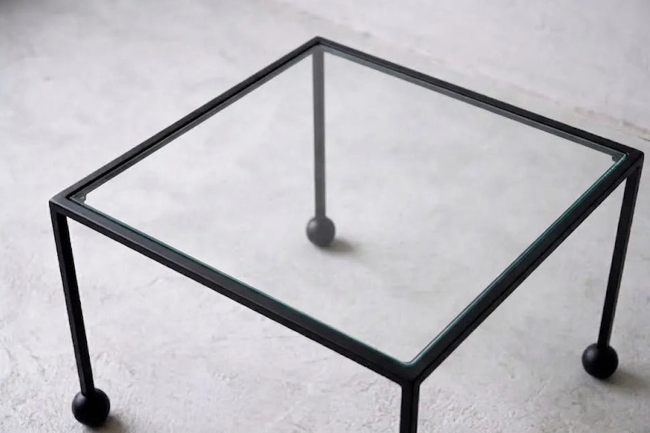 Metal Table and Chair Frame, Hand-forged metal frame