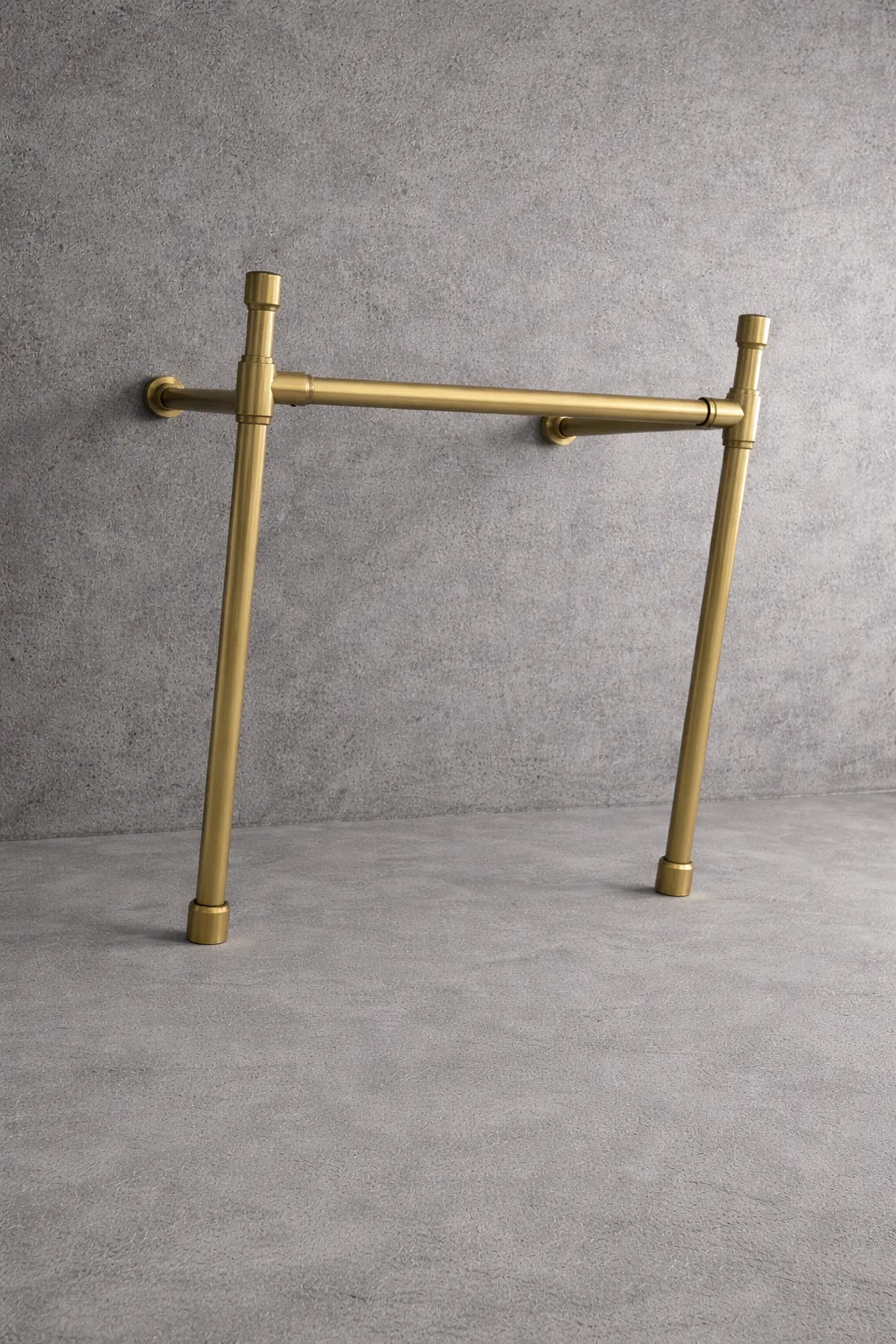 brass console sink elegant interior styling