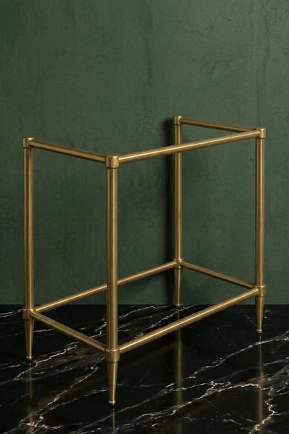 brass console sink legs solid brass bathroom