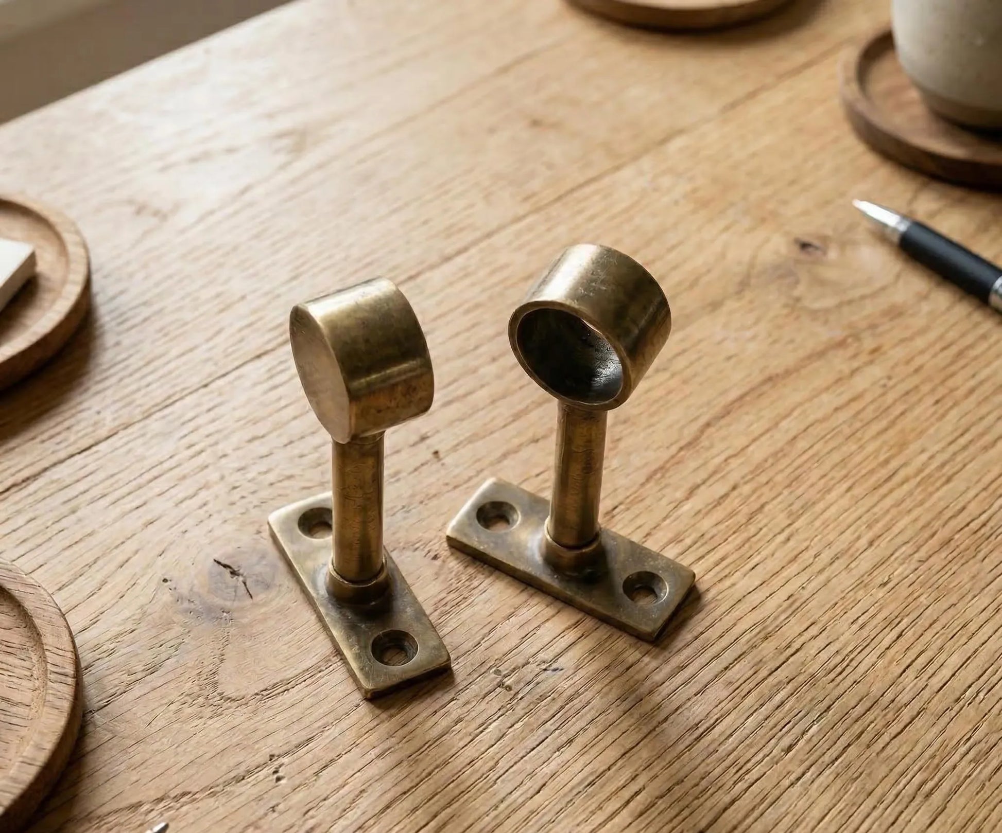 brass pot rack with hooks unlacquered kitchen rail