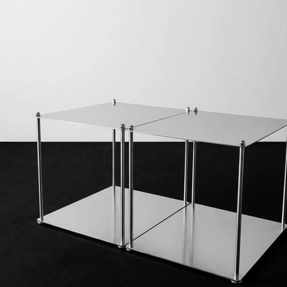 custom size metal side table interior styling