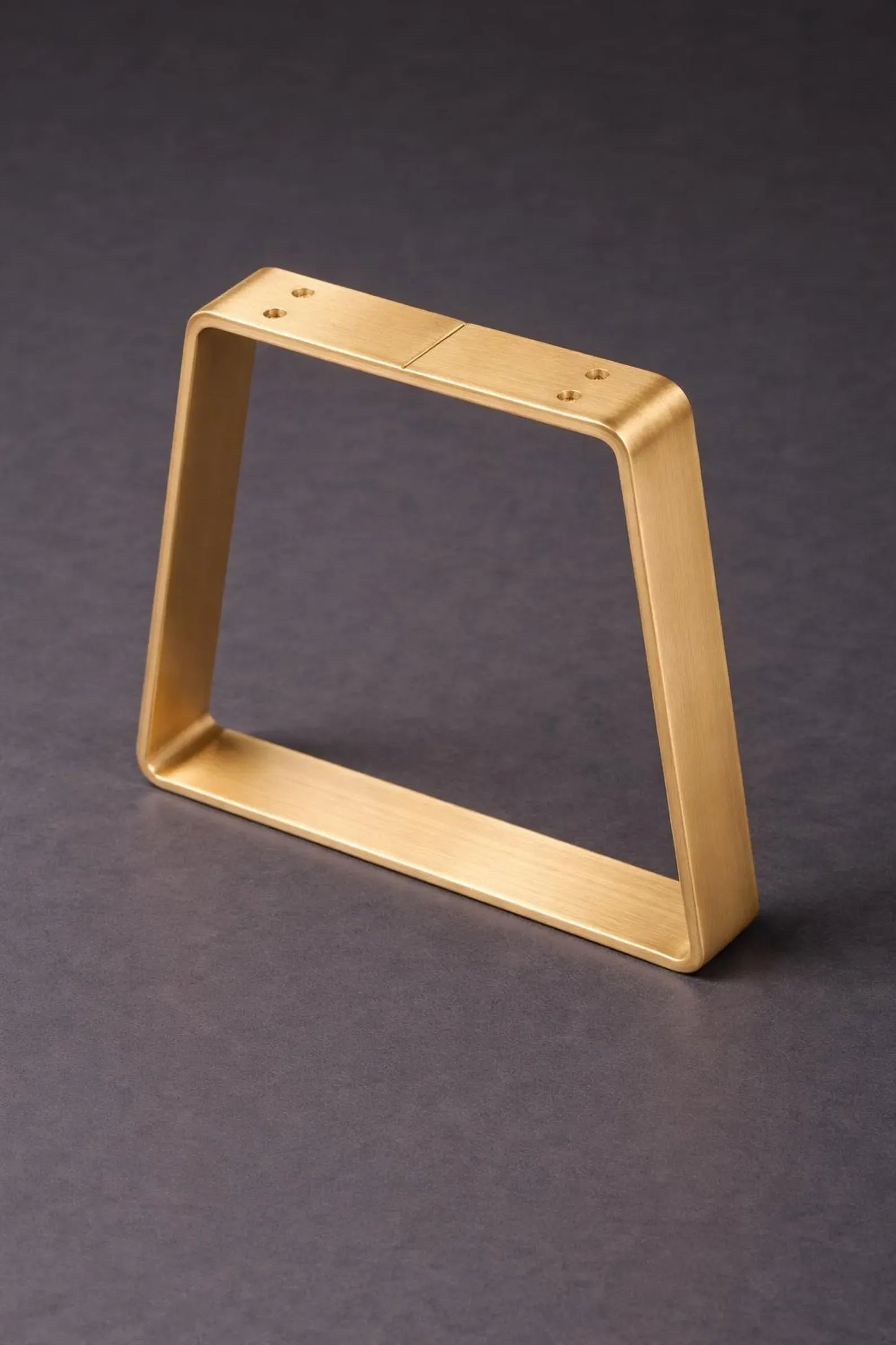 Solid Brass Table Leg, Heavy Duty Furniture Base, Modern Design