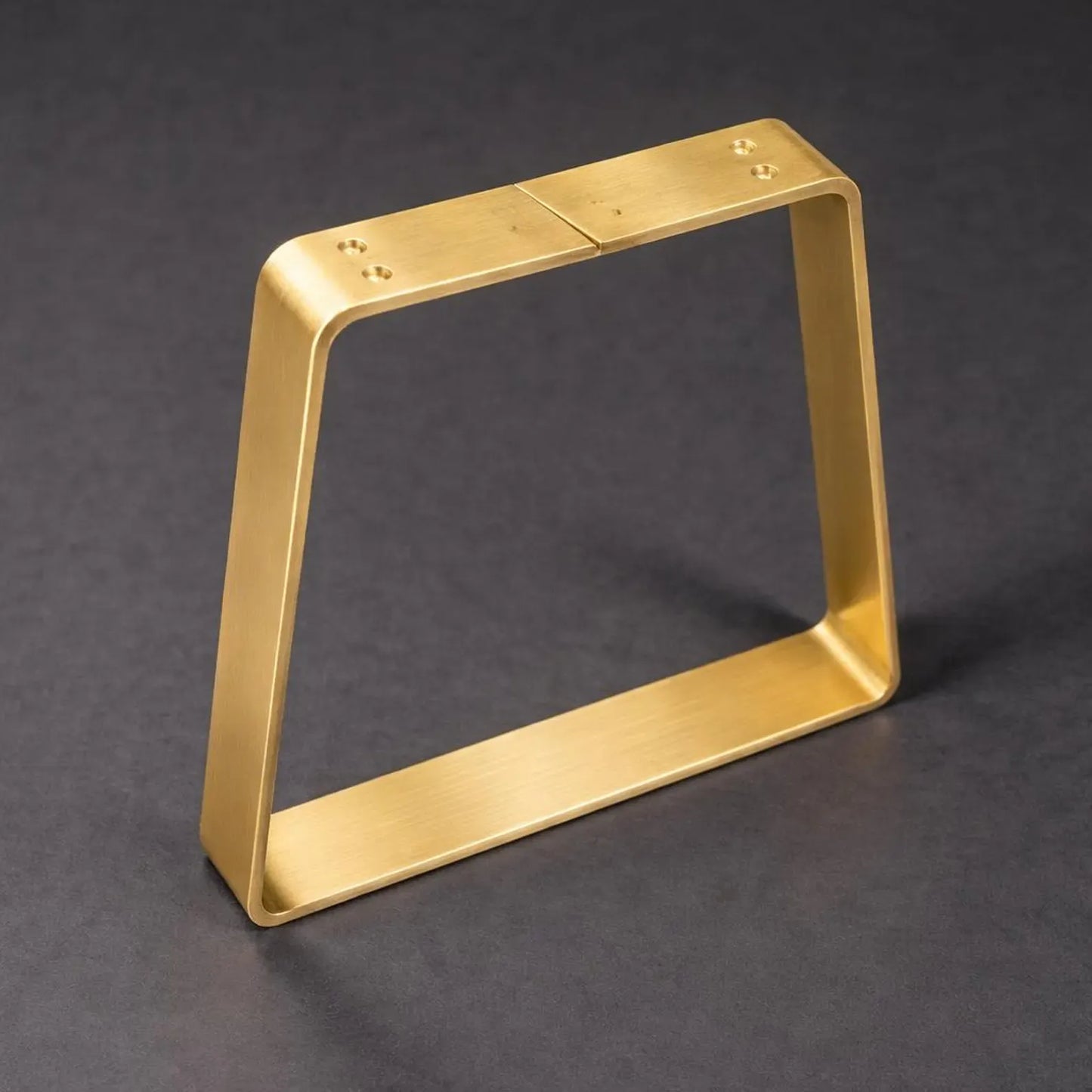 Solid Brass Table Leg, Heavy Duty Furniture Base, Modern Design