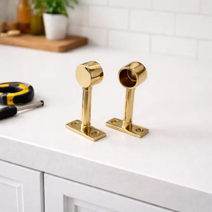 brass bathroom hanging rail handcrafted