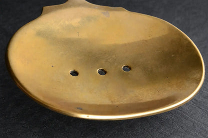 wall mounted brass soap holder installation