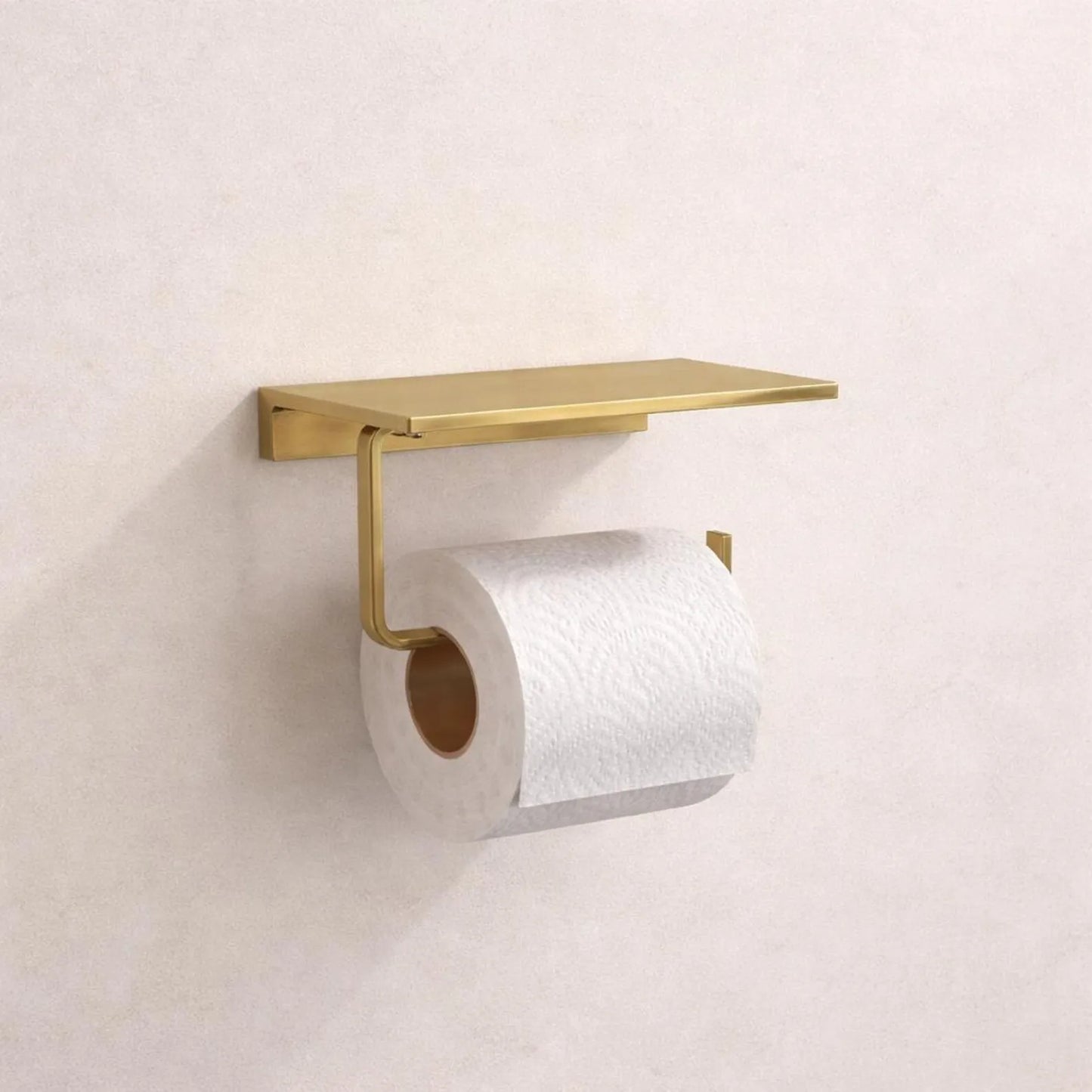 handcrafted brass toilet holder bathroom styling