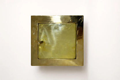 solid brass recessed toilet paper holder with cover